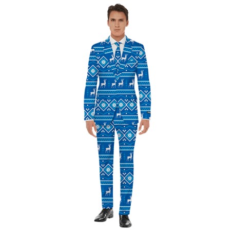 Traje copos navideños