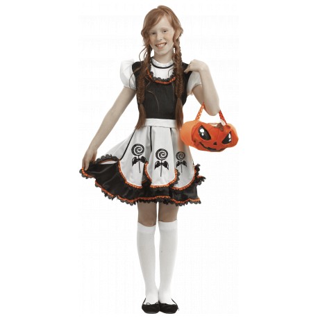 Kids cute pumpkin girl