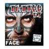 Tribal zebra face