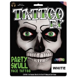 Party Skull-White