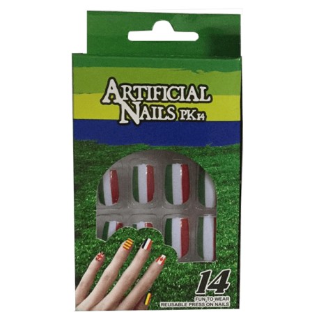 Kit de uñas tricolor