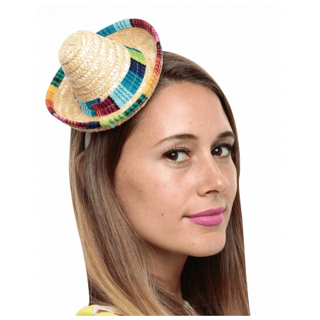 Diadema Sombrero De Palma