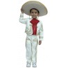 Traje de charro bordado niño