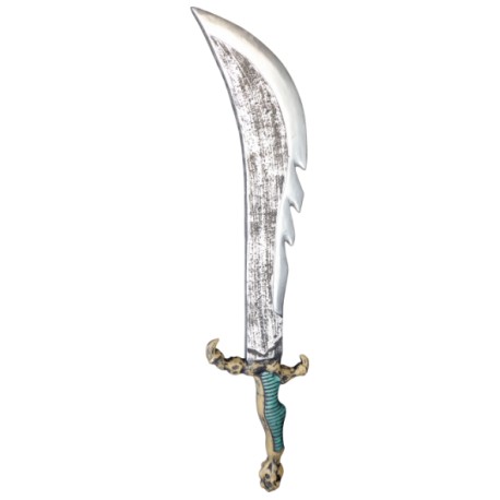 Serrated sword
