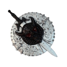 Escudo medieval con espada