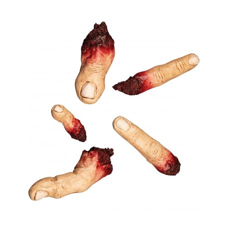 Bloody severed fingers