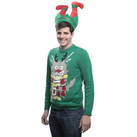 Ugly sweater gato enredado