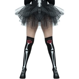 Medias catrina esqueleto