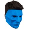 Poligonal neón azul