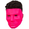 Poligonal neón rosa