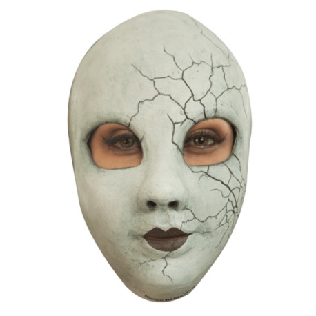 Creepy doll face