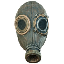 Wasted gas mask