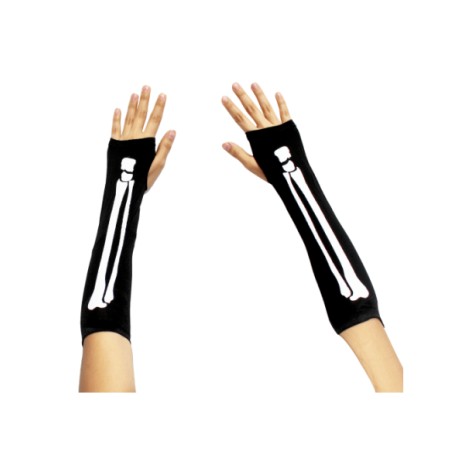 Guantes calavera