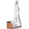 Guantes plata largo