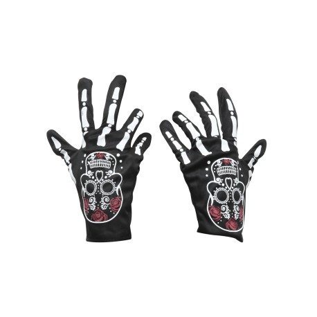 Guantes cortos de catrina