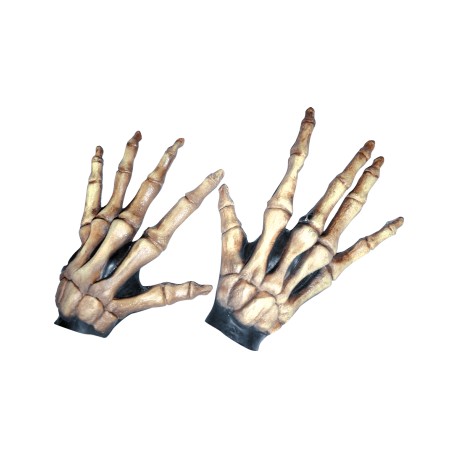 Large skeleton hands bone...